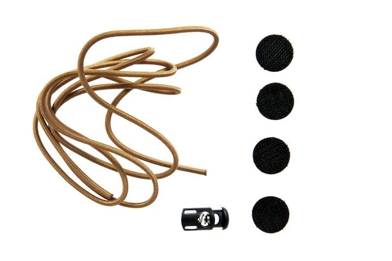 Pokrowiec siatkowy FMA na hełm typu Fast (M) - Arid MC Camo