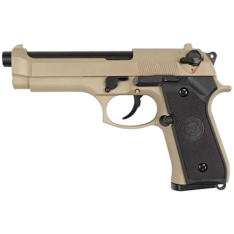 Пістолет GBB M92 - коричневий