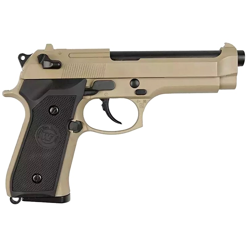 Пістолет GBB M92 - коричневий