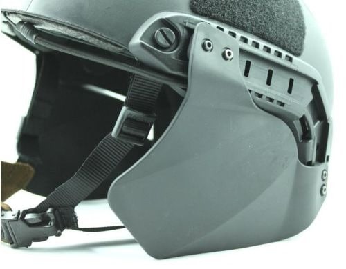 Комплект бічного захисту FMA для шоломів типу FAST - чорний