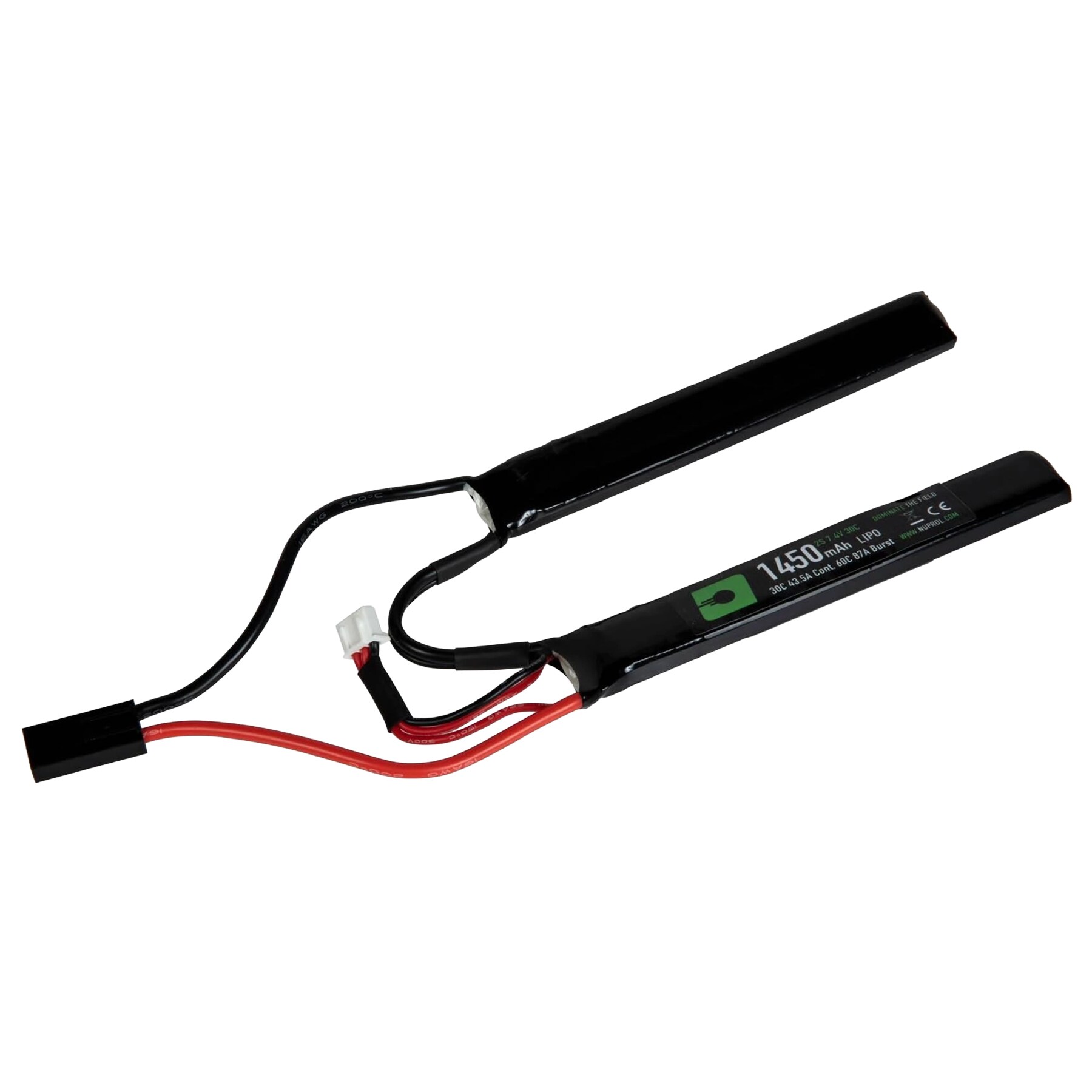 Акумулятор ASG Nuprol LiPo 1450mAh 7,4V 25C - двосекційний
