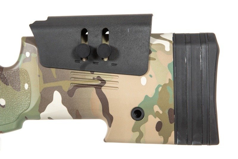 Снайперська гвинтівка ASG Specna Arms SA-S02 CORE з оптичним прицілом і сошкою - MultiCam