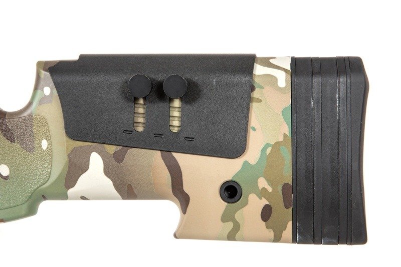 Снайперська гвинтівка ASG Specna Arms SA-S02 CORE з оптичним прицілом і сошкою - MultiCam