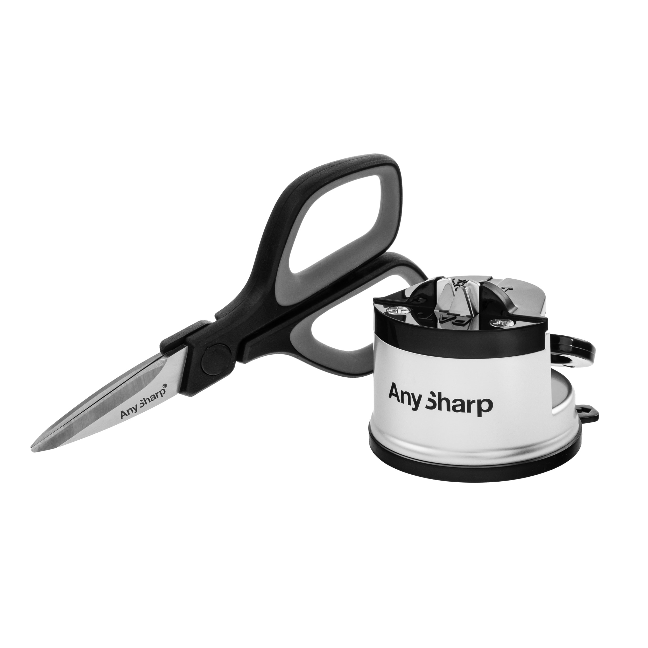 Точило AnySharp Classic Silver з ножицями