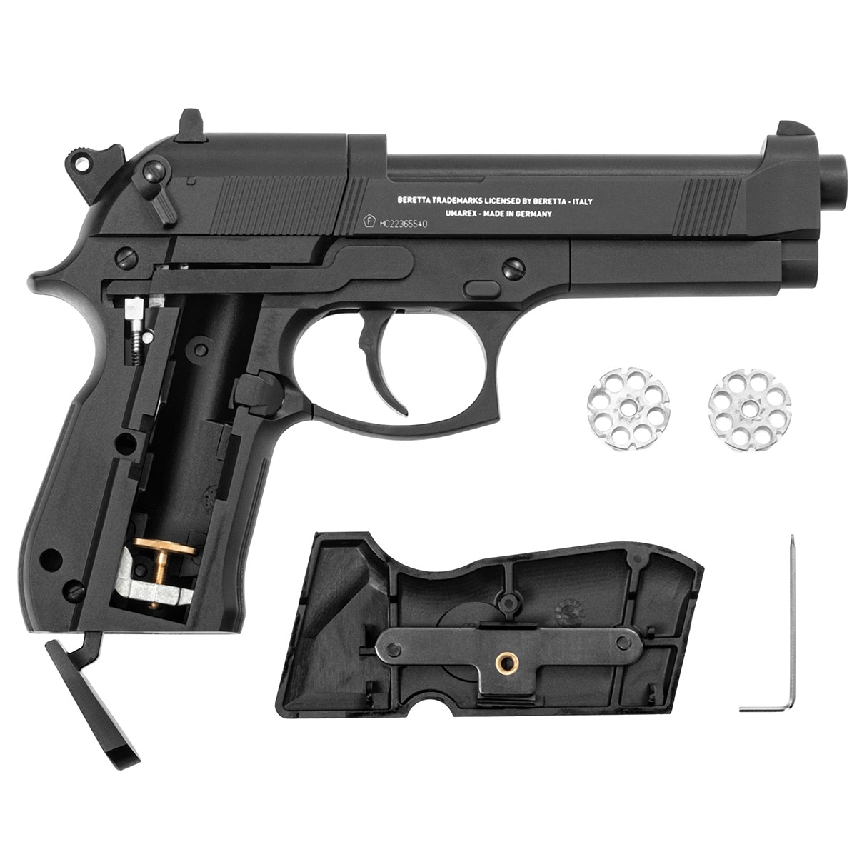 Beretta M92FS 4.5 mm Air Pistol Black