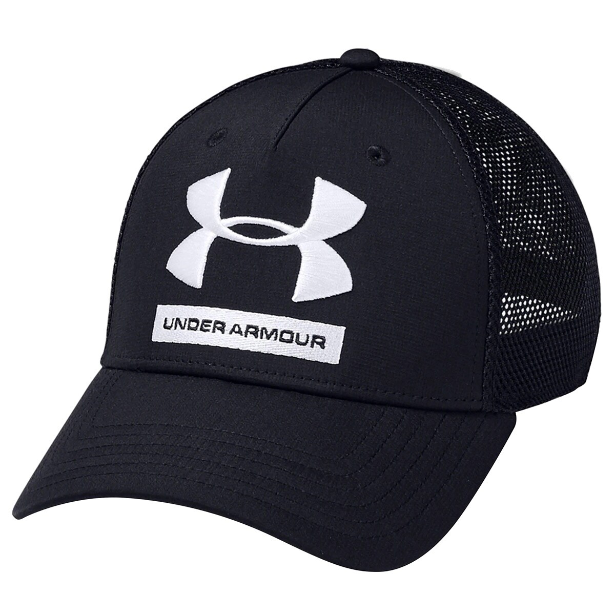 Czapka z daszkiem Under Armour Training Trucker Black