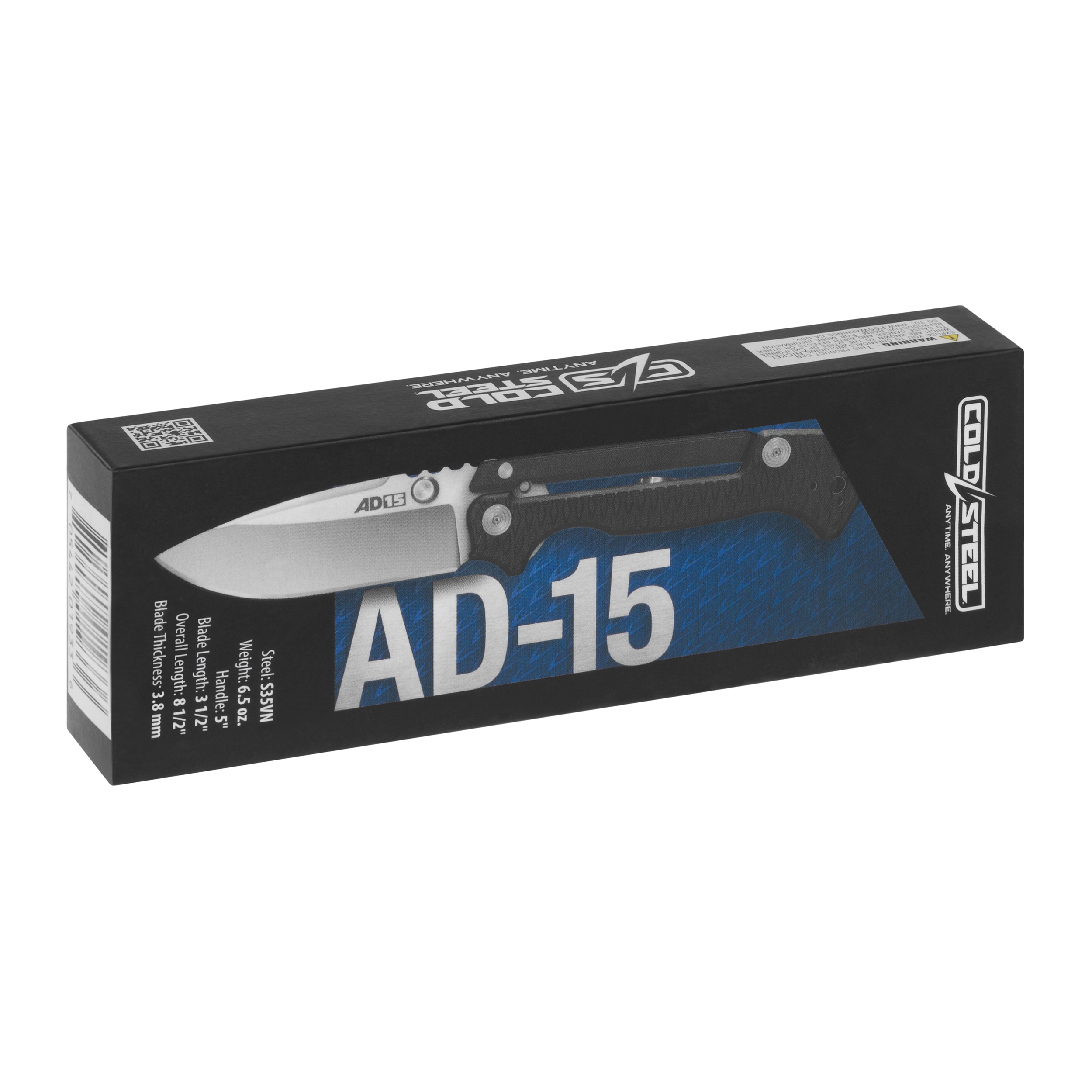 Складаний ніж Cold Steel AD-15 S35VN - Black