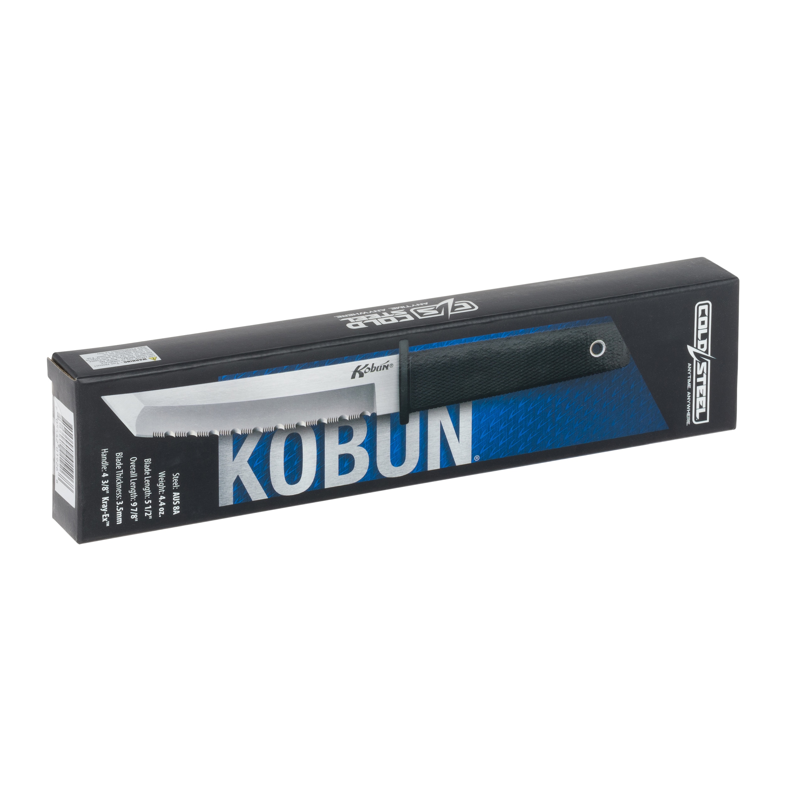 Cold Steel Kobun Serrated AUS8A Fixed Blade Knife
