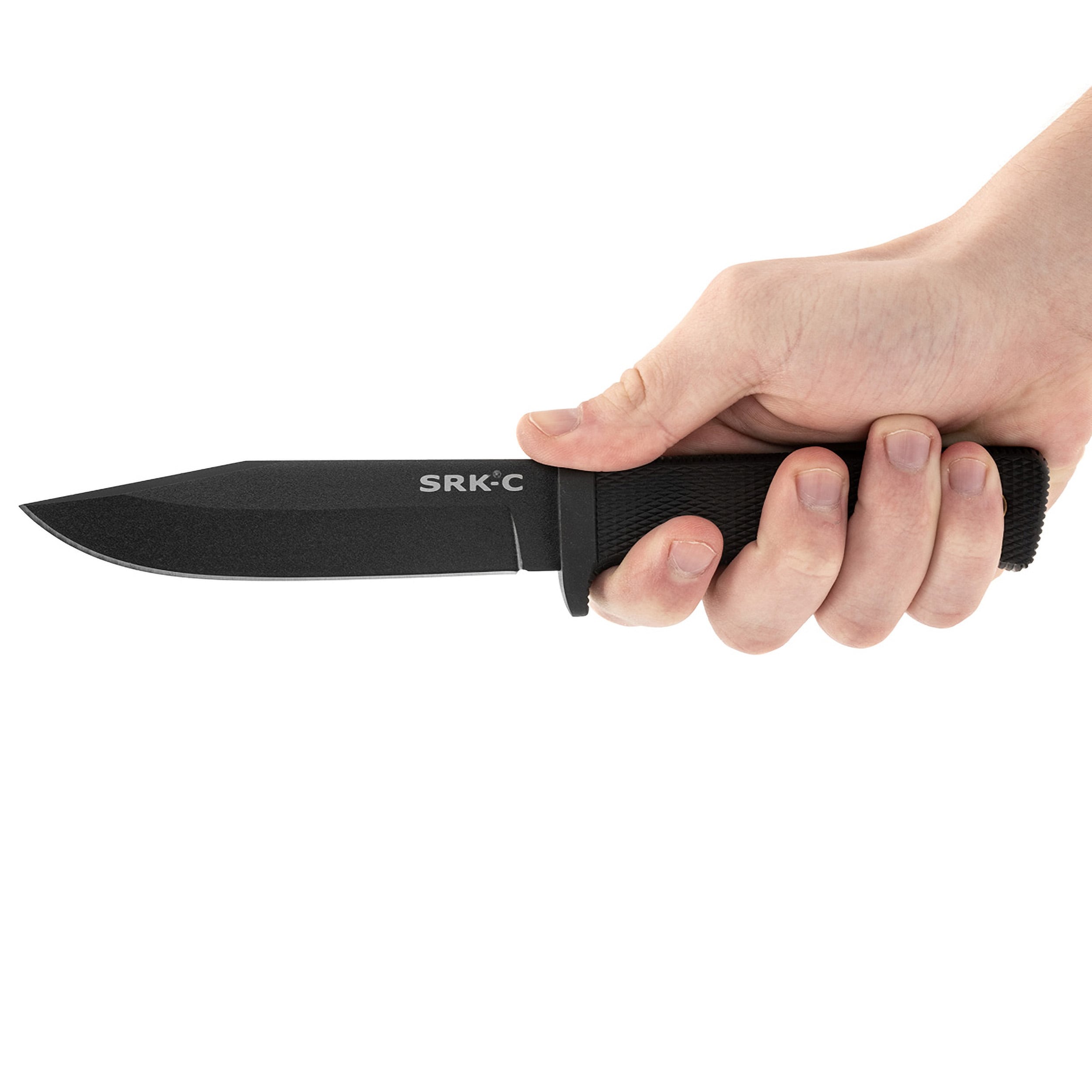 Cold Steel SRK Compact SK-5 Fixed Blade Knife - Black