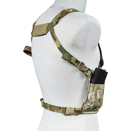 Niskoprofilowa kamizelka Emerson Speed Chest Rig - Arid MC Camo