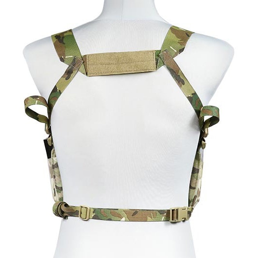 Niskoprofilowa kamizelka Emerson Speed Chest Rig - Arid MC Camo