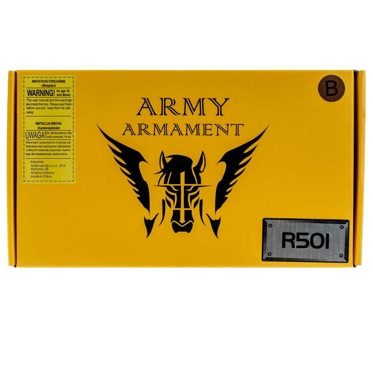 Pistolet GBB Army Armament R501 - black