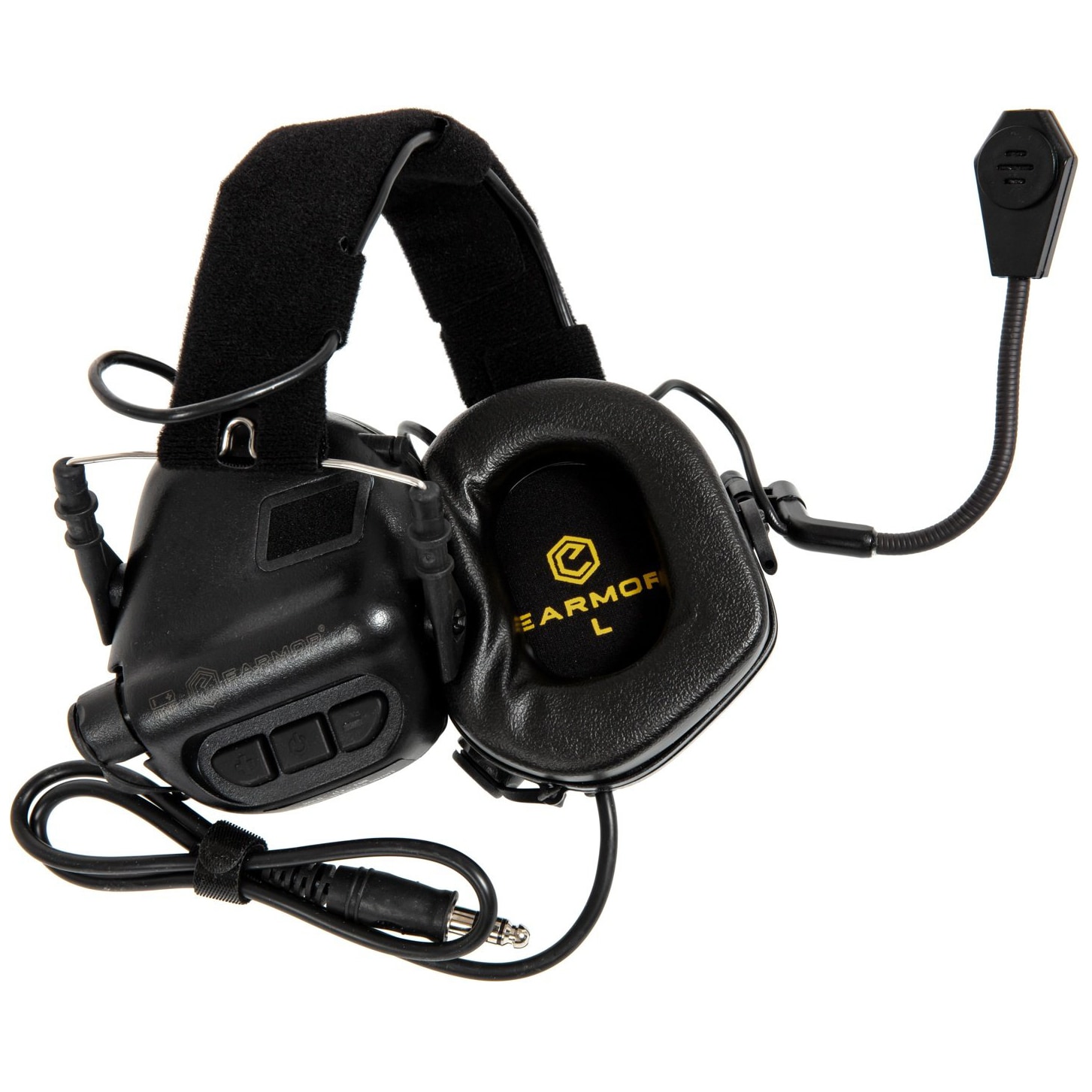 Ochronniki słuchu aktywne Earmor M32 - Black 