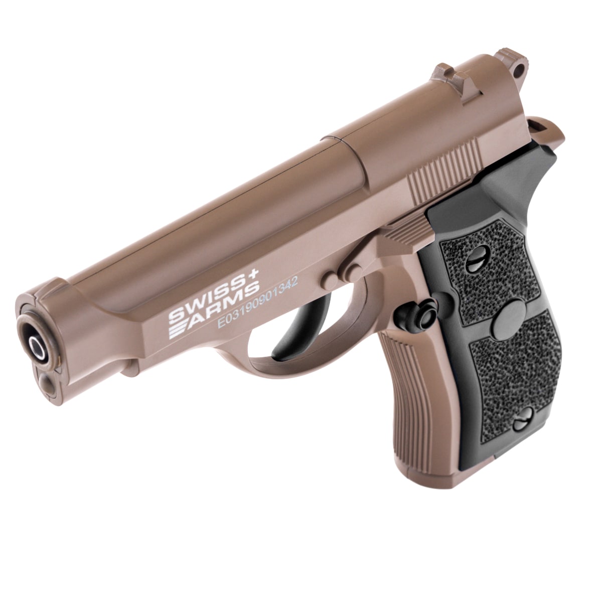 Wiatrówka Swiss Arms P84 Full Metal 4,5 mm - tan