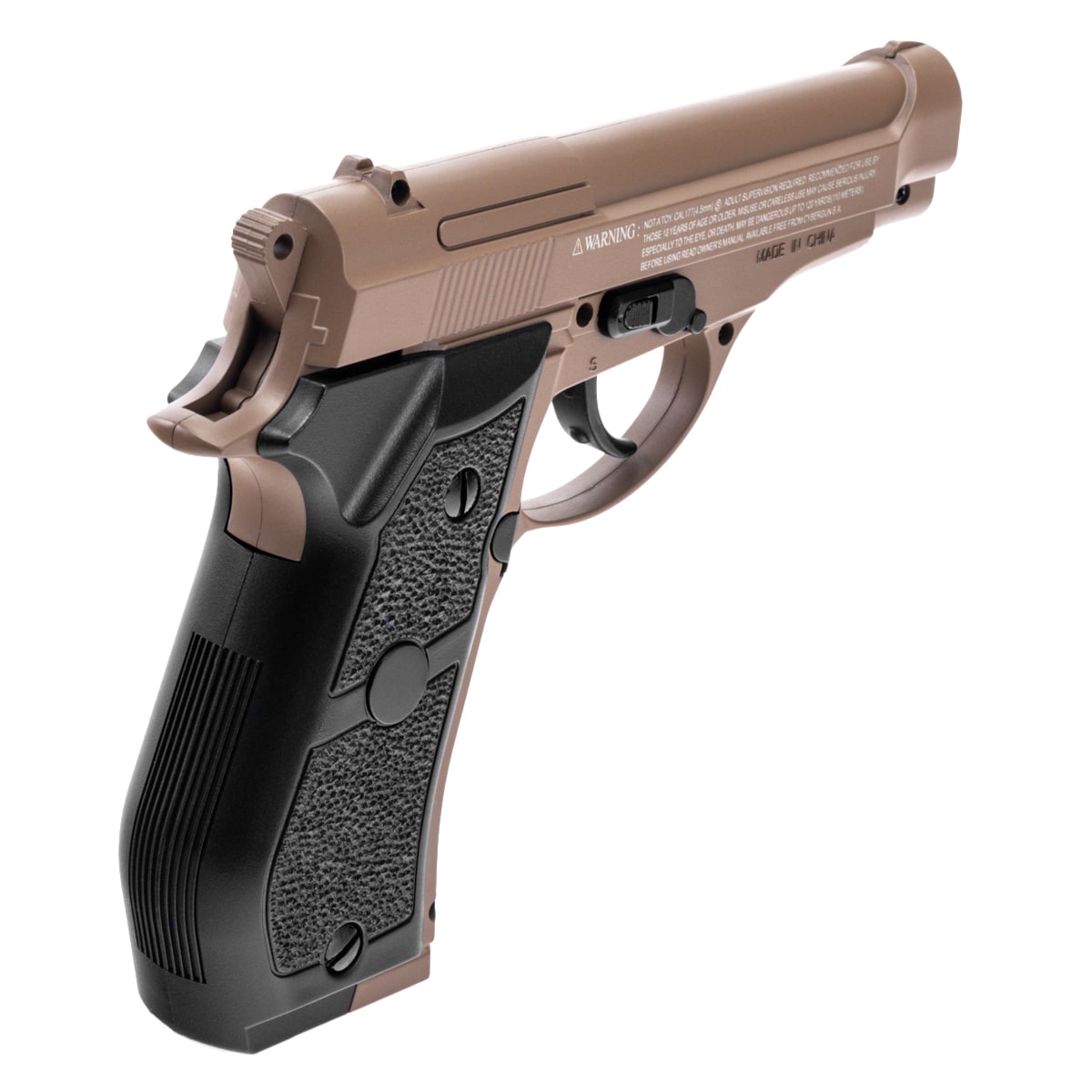 Wiatrówka Swiss Arms P84 Full Metal 4,5 mm - tan