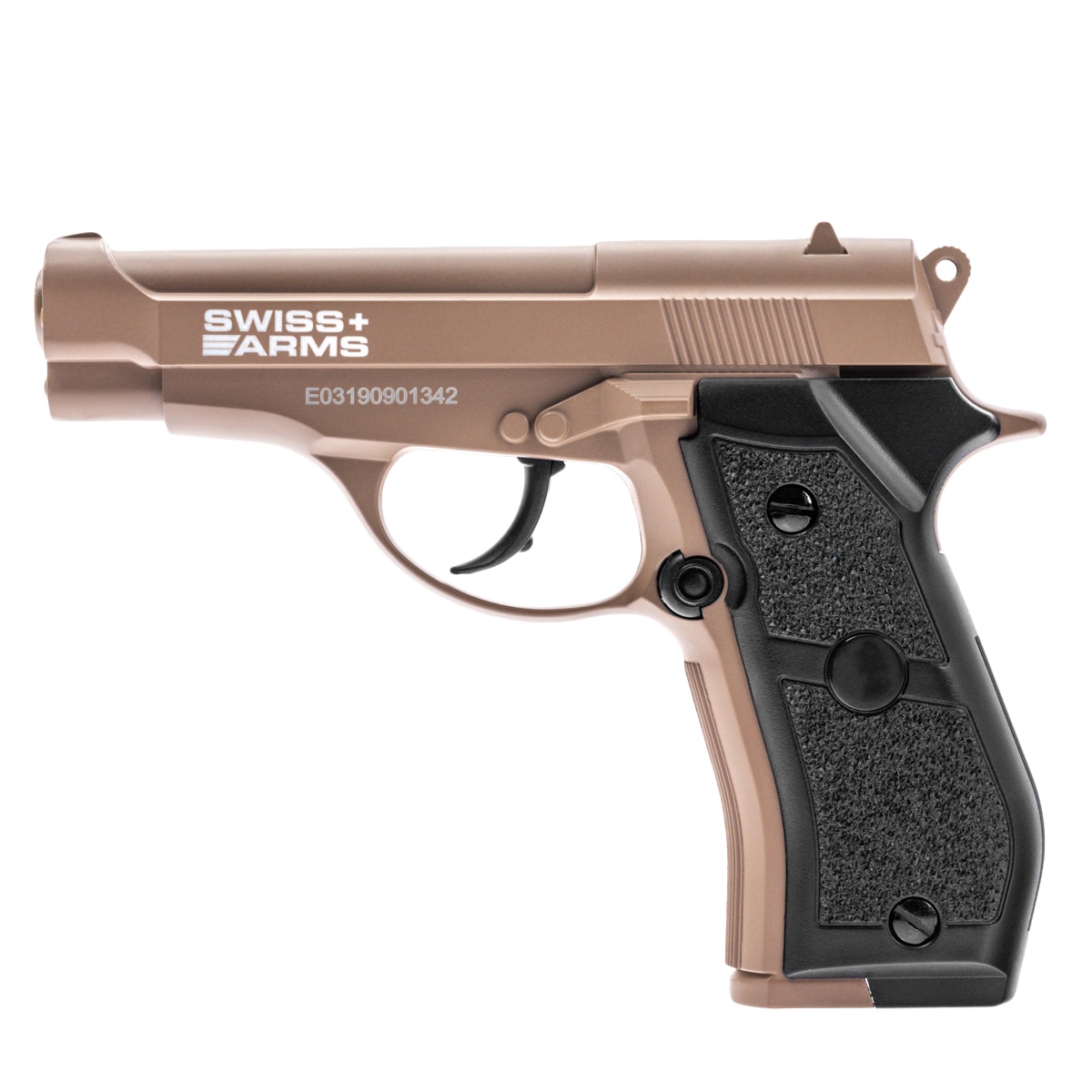 Wiatrówka Swiss Arms P84 Full Metal 4,5 mm - tan
