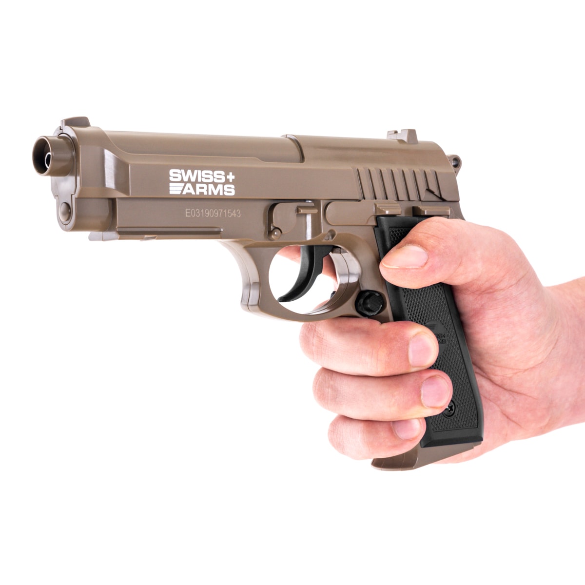 Wiatrówka Cybergun Swiss Arms SA92 - Tan