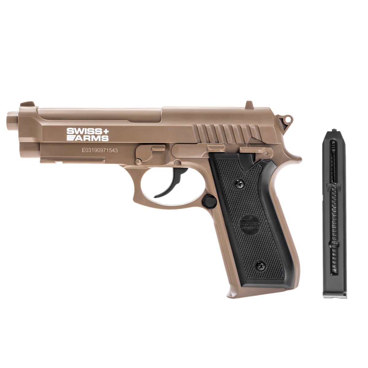 Wiatrówka Cybergun Swiss Arms SA92 - Tan