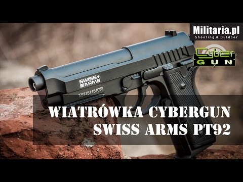 Wiatrówka Cybergun Swiss Arms SA92 - tan