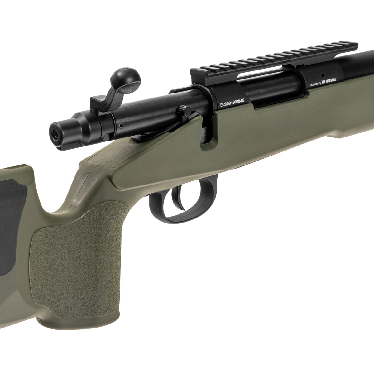 Снайперська гвинтівка ASG FN Herstal SPR A2 - оливково-зелена