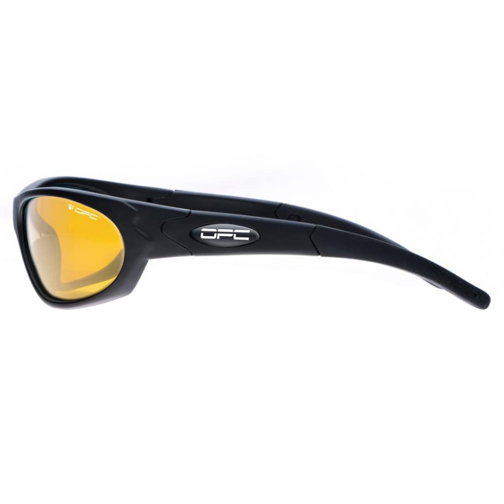 Okulary ochronne OPC Military Marines Black Matt Yellow z polaryzacją
