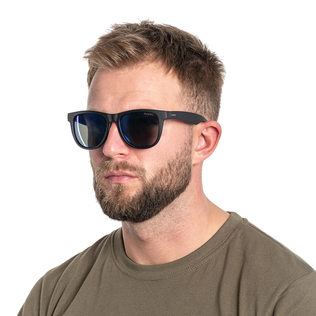 Сонцезахисні окуляри OPC Lifestyle Ibiza Blk Mat Blue з поляризацією