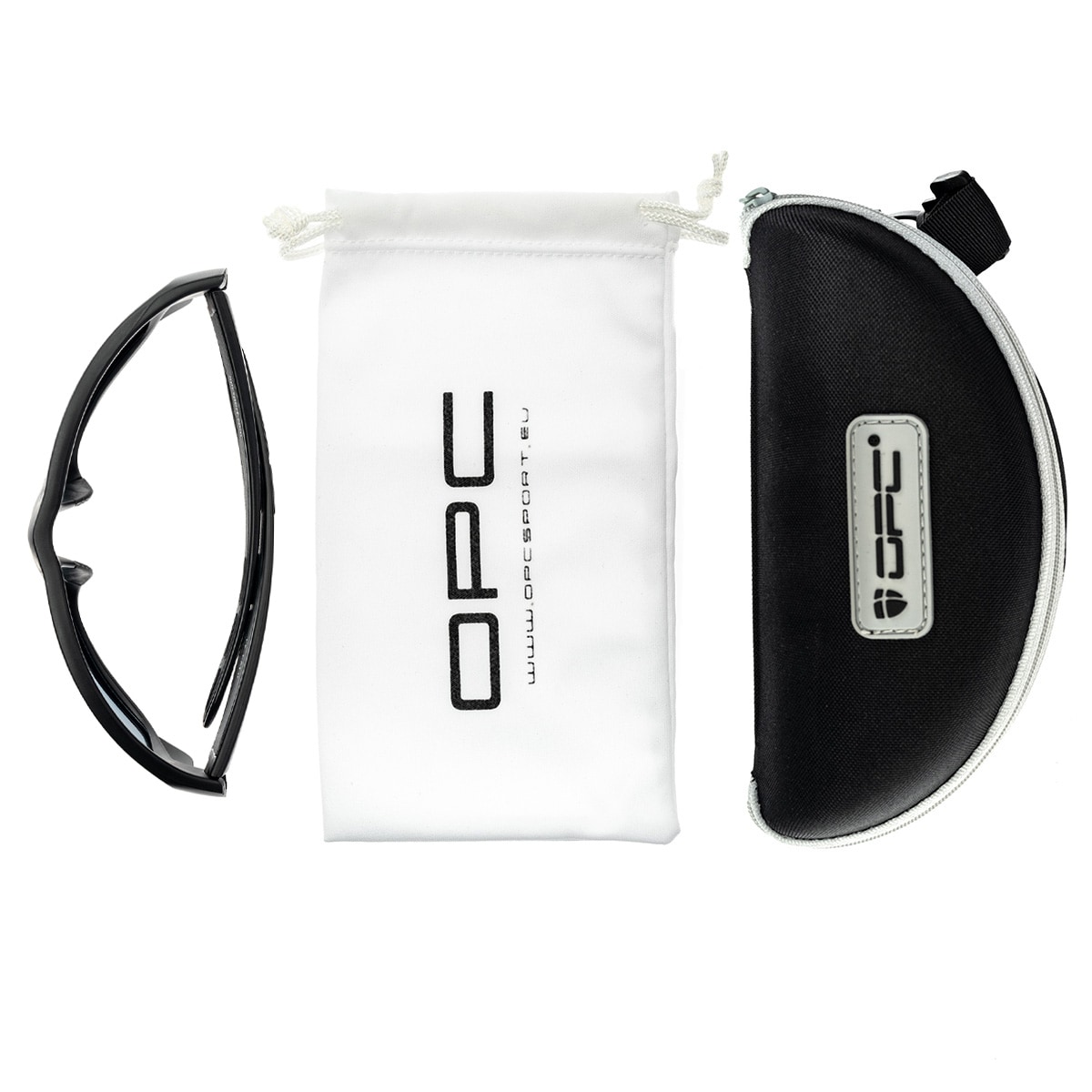 Okulary przeciwsłoneczne OPC Sport Everest Blk Mat Smoke z polaryzacją