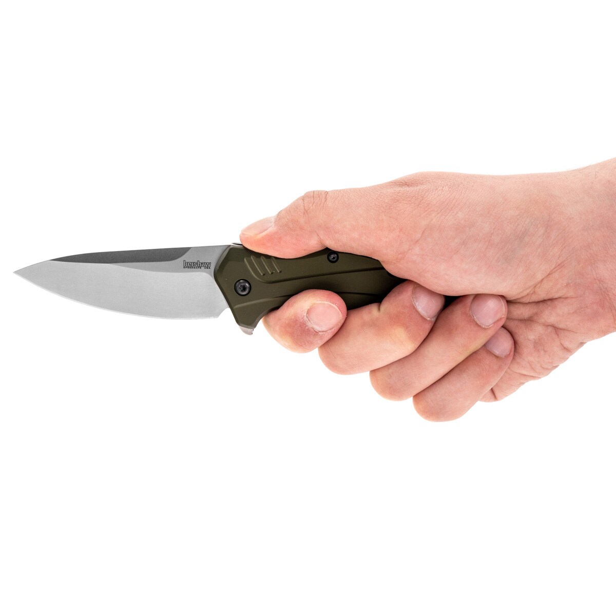 Nóż składany Kershaw Link Magnacut Stonewashed Olive