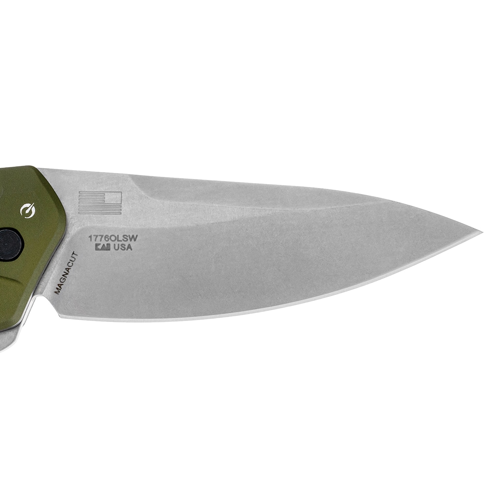 Nóż składany Kershaw Link Magnacut Stonewashed Olive