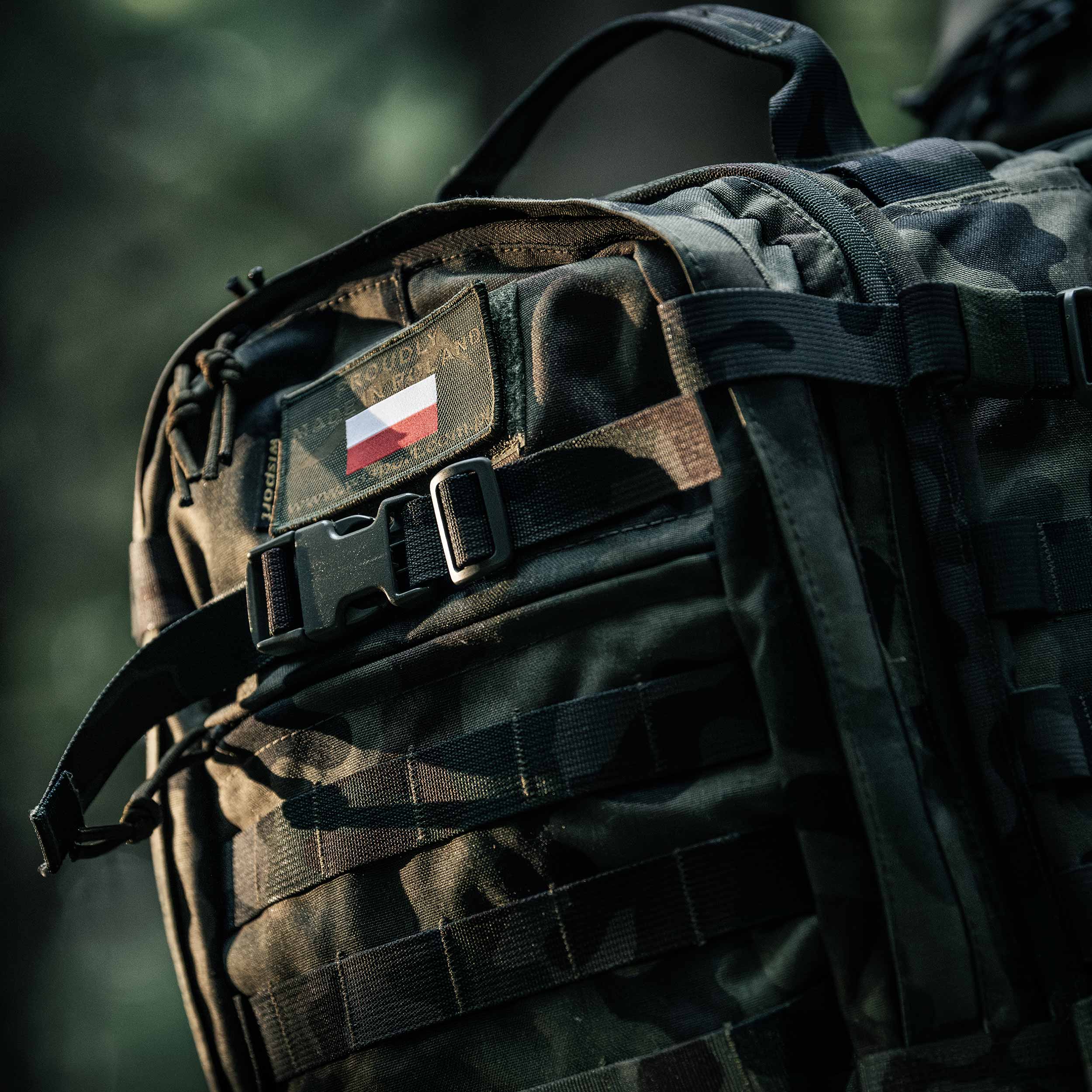 Plecak Wisport Sparrow II Full Camo 30 l - wz.93 Pantera PL Woodland