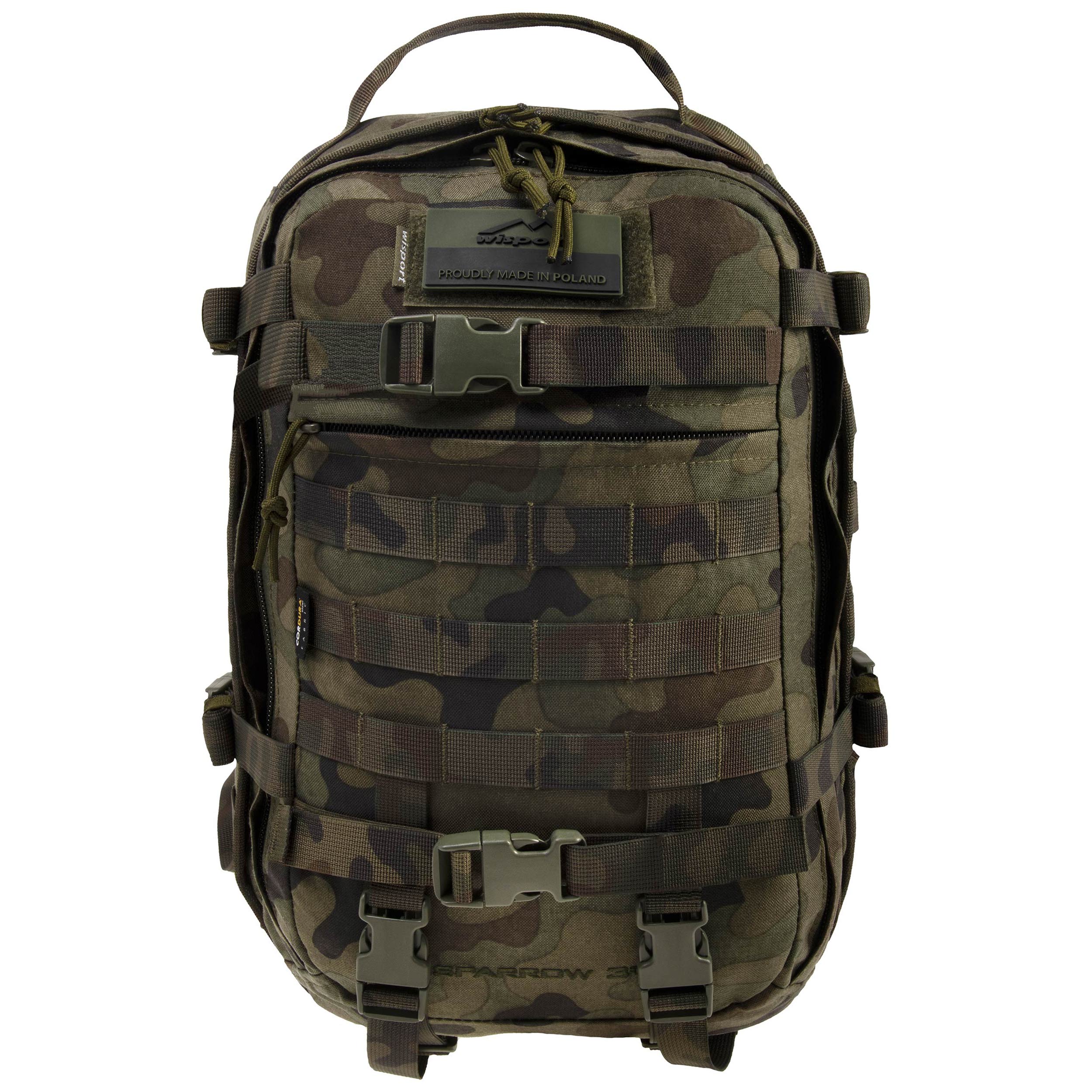 Plecak Wisport Sparrow II Full Camo 30 l - wz.93 Pantera PL Woodland
