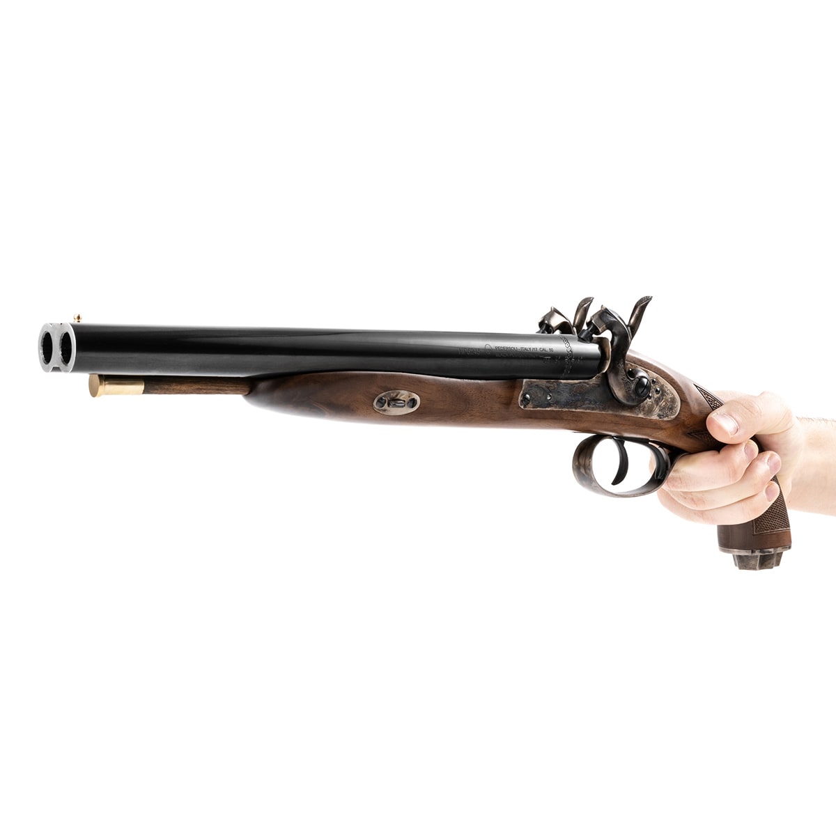 Pedersoli Howdah Hunter Black Powder Pistol .50