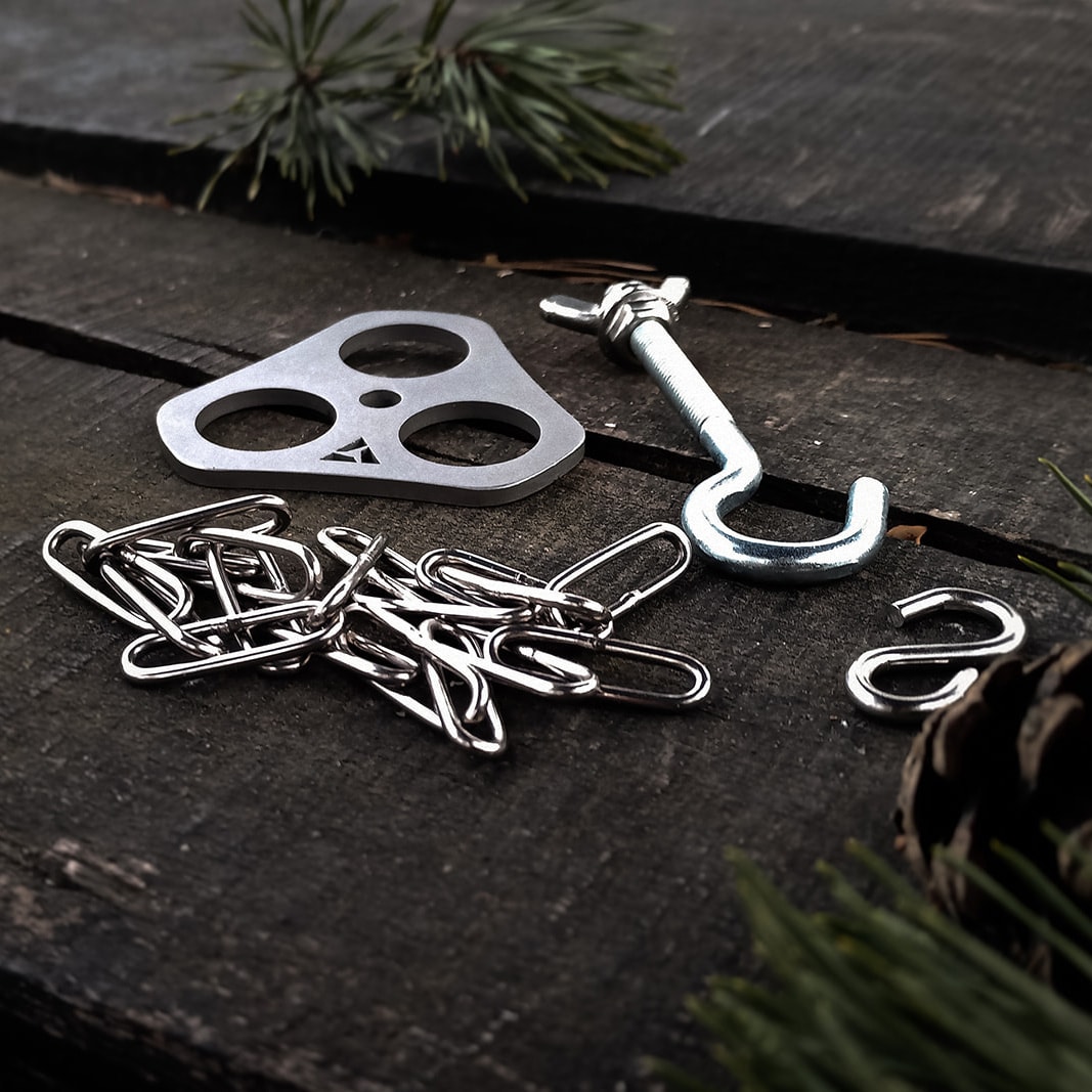 Zawieszenie nad ognisko Piran Fire Spiner