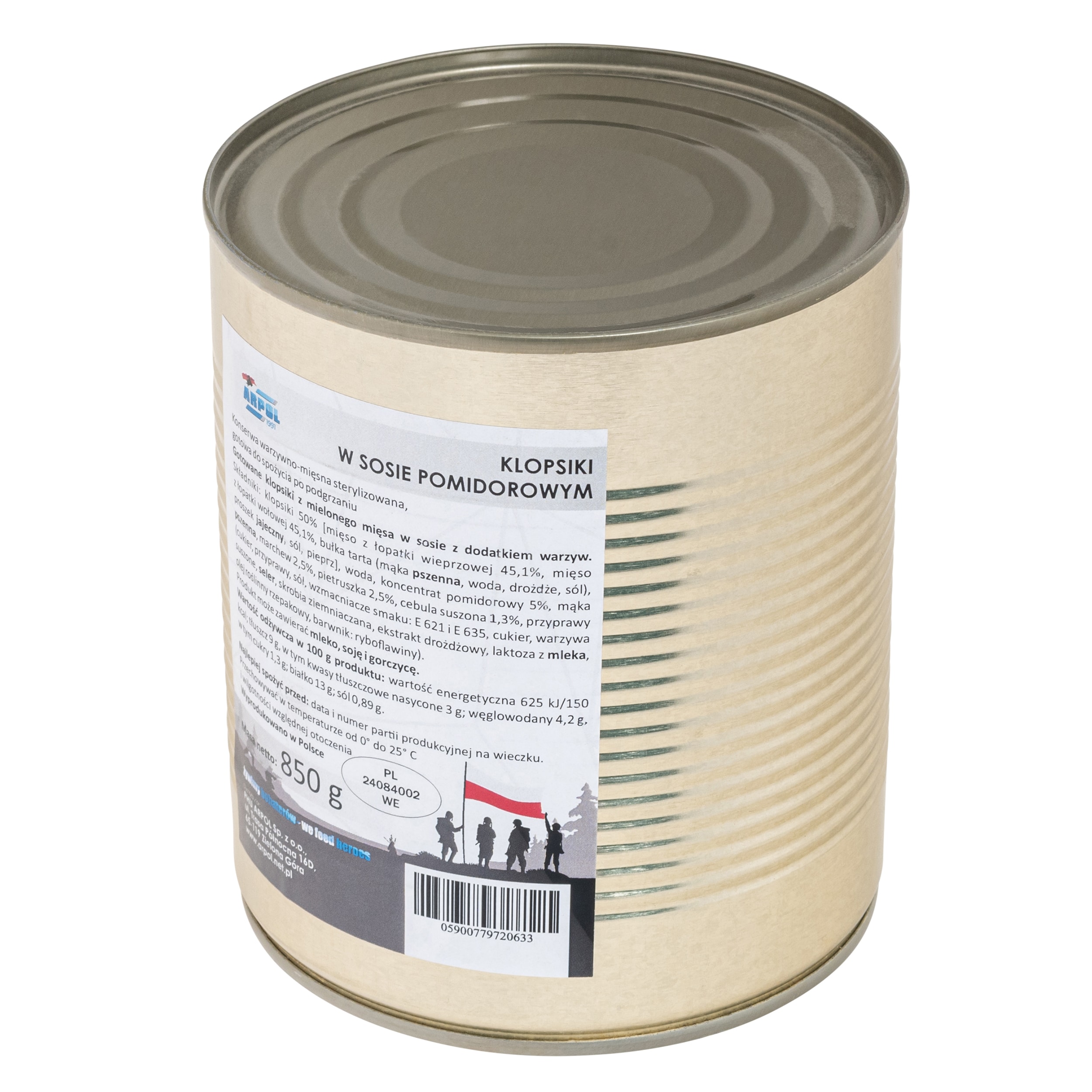 Żywność konserwowana Arpol - Klopsiki w sosie pomidorowym 850 g