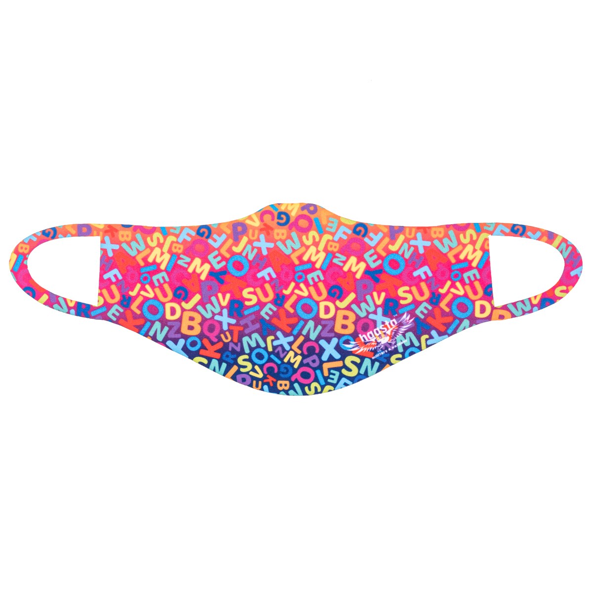 Maseczka ochronna Haasta dziecięca alfabet
