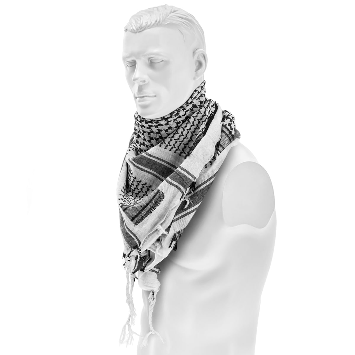 Arafatka chusta ochronna Brandit - White/Black