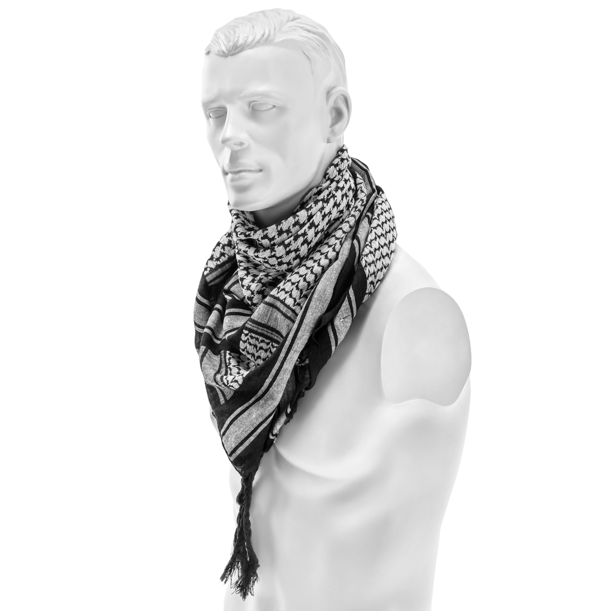 Arafatka chusta ochronna Brandit - Black/White