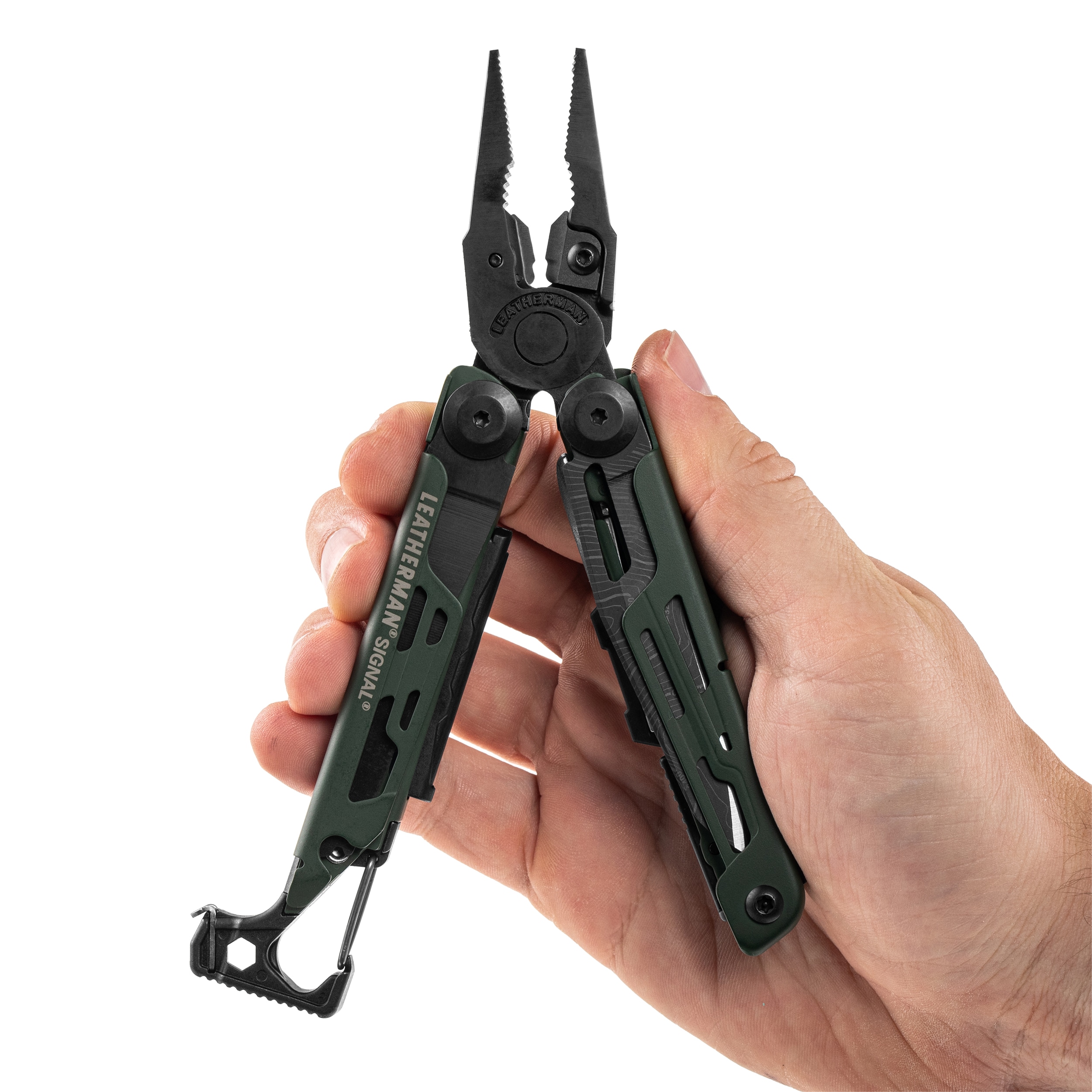 Multitool Leatherman Signal Green Topo - limitowana wersja