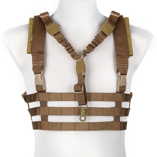 Kamizelka taktyczna Chest Rig Emerson Low Profile - Coyote Brown