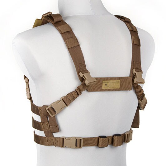 Kamizelka taktyczna Chest Rig Emerson Low Profile - Coyote Brown