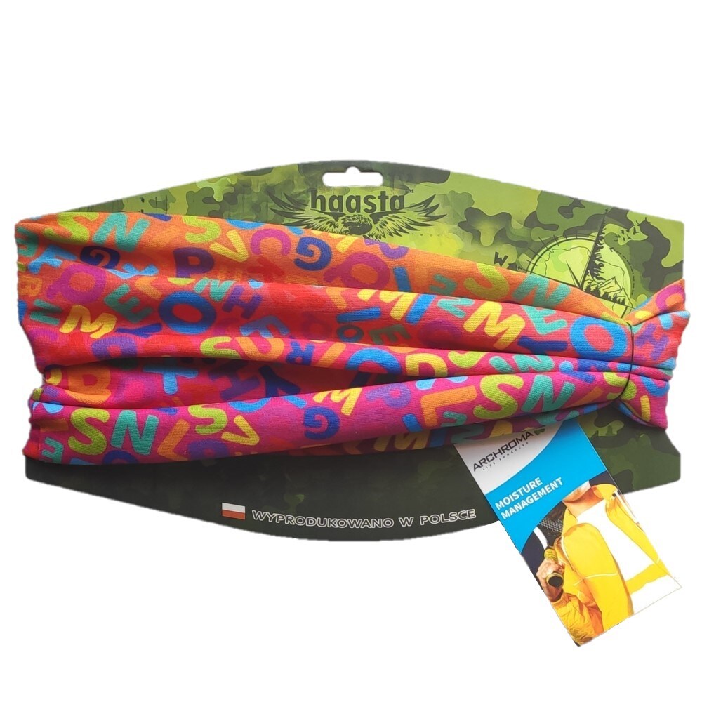 Chusta ochronna Haasta dziecięca alfabet