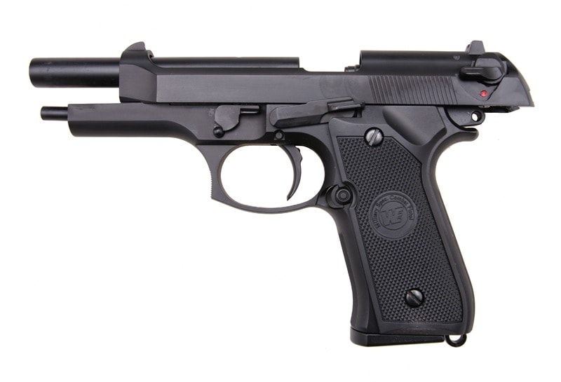 Пістолет GBB WE M92 CO2 - чорний