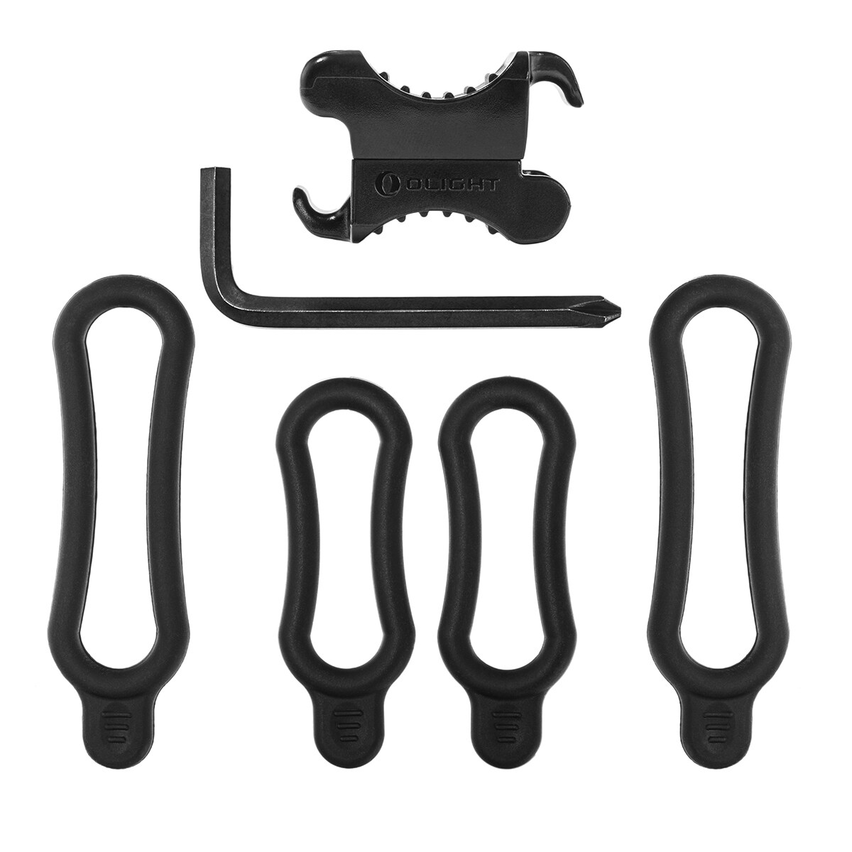 Latarka Olight M2R Pro Warrior z montażem rowerowym - zestaw