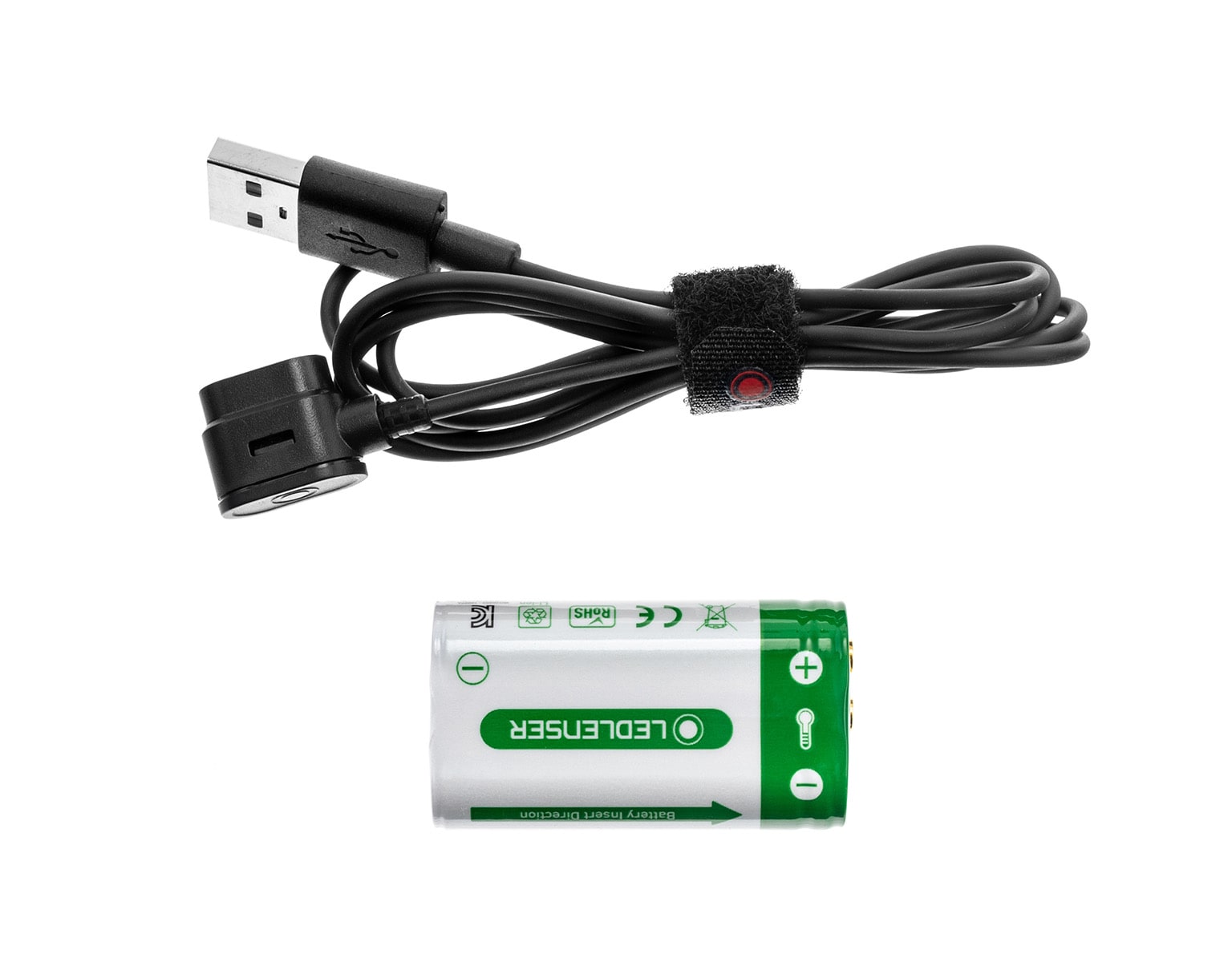 Latarka czołowa Ledlenser MH8 Black/Black - 600 lumenów