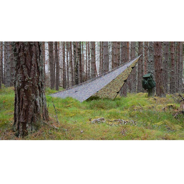 Płachta biwakowa DD Hammocks Tarp 3x3 - woodland