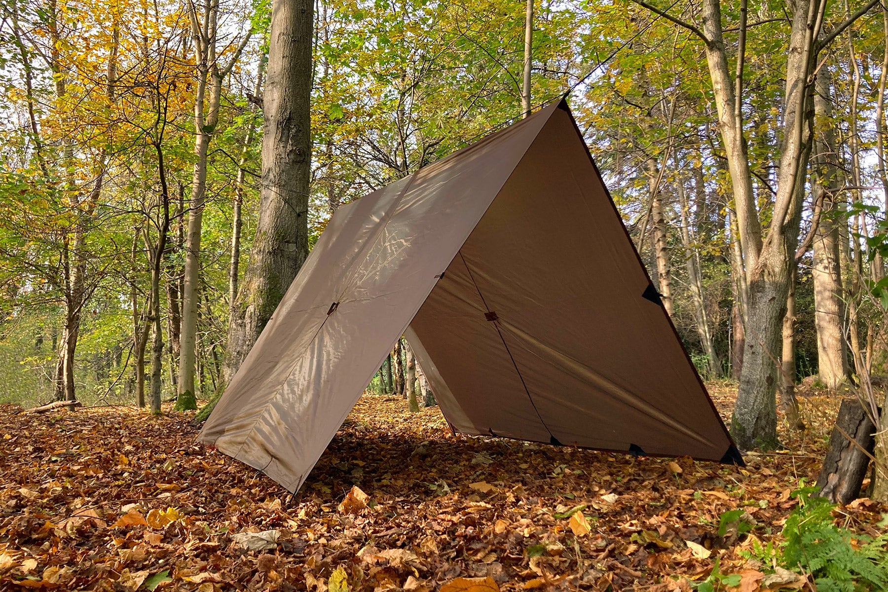 Płachta biwakowa DD Hammocks Tarp XL 4,5x3 - coyote brown
