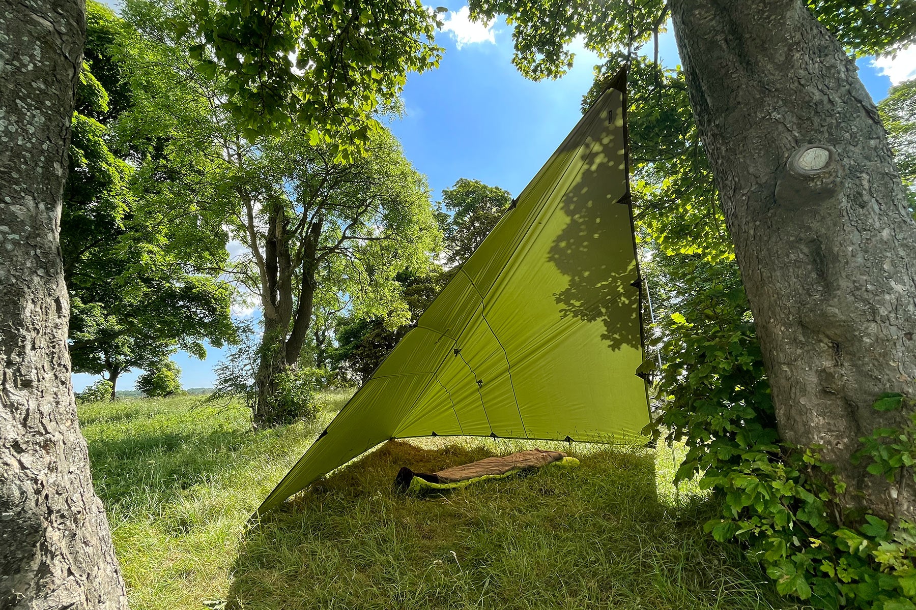 Płachta biwakowa DD Hammocks Tarp 4x4 - coyote brown