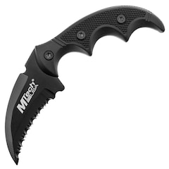 Nóż Master Cutlery Karambit 5" Fixed Blade Black