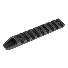 Szyna RIS 5KU na KeyMod/M-LOK 9 slotów - Czarna