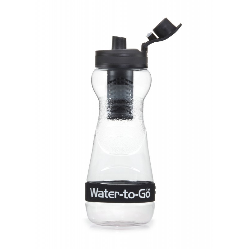 Butelka z filtrem Water-to-Go 500 ml GO! - Czarna